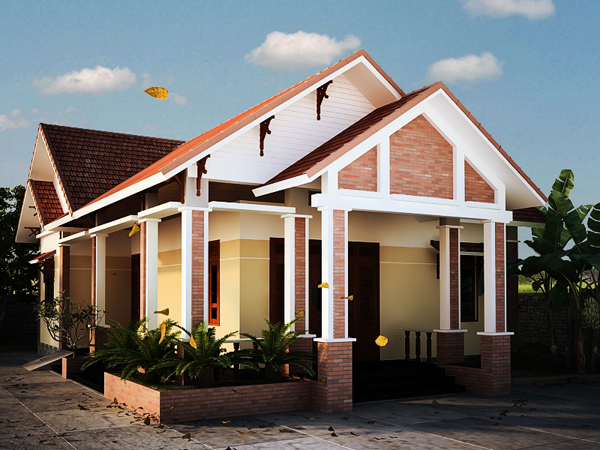 mau nha cap 4 mai thai